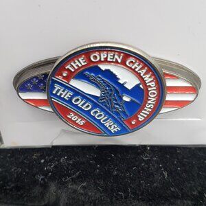 NWT: USA Golf Hat Clip Magnetic Ball Marker
